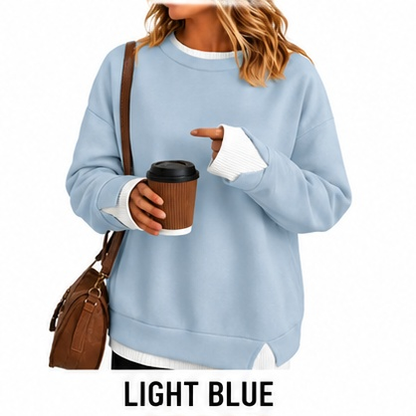 Women’s Layered Crewneck Sweatshirt
