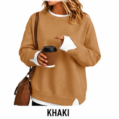 Women’s Layered Crewneck Sweatshirt